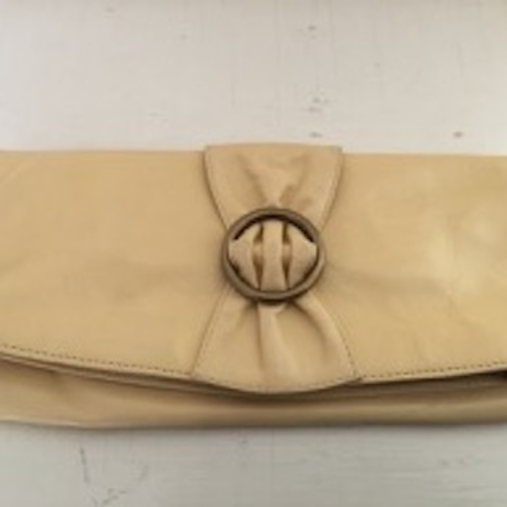 Hobo Yellow Cream Color Clutch Great Year Round